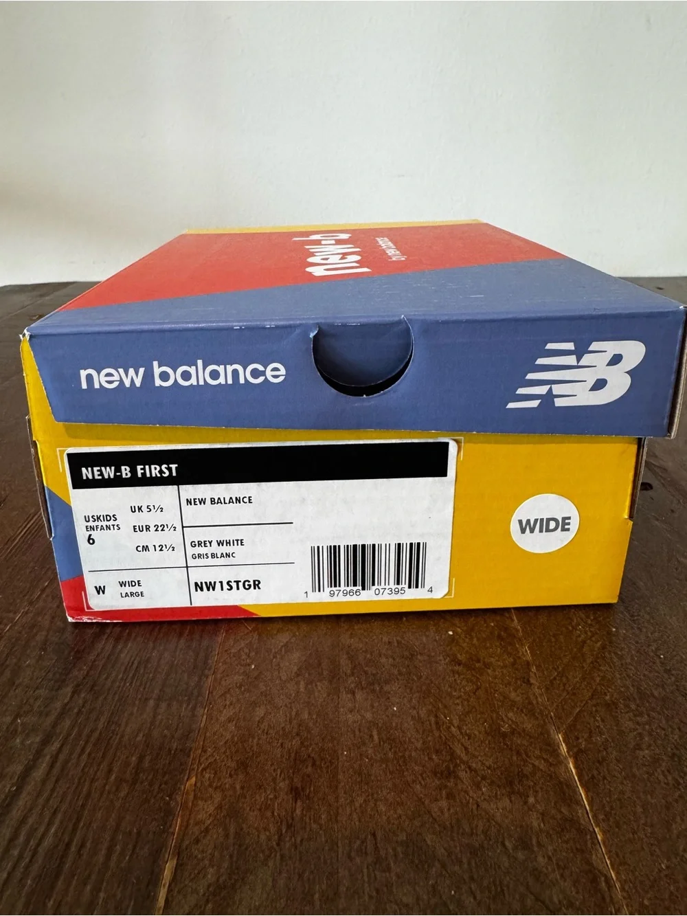 New Balance New-B First Hook & Loop - Toddler 6 W